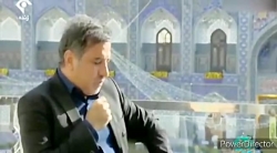 گریه های علی سلیمانی در حرم رض...