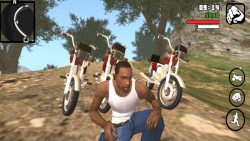 موتور‌هوندا در جی‌تی‌ای‌ ساندر...