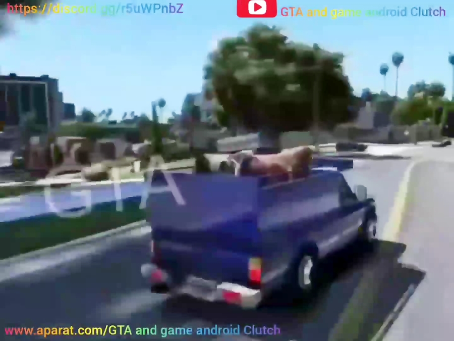 نیسان با بار قاچاق گاو در GTA V