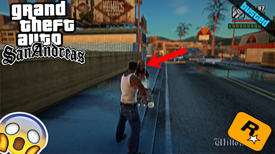 ترسناکترین و عجیب ترین راز های gta san andreas ... جی تی ای !!!!!!