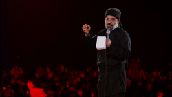 گفتم حسین قفل دلم ناگهان شکست...