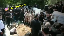 فیلم کامل مراسم خاکسپاری ارشا اقدسی