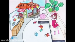 باربی(چالش اسمرفود غذا های چین...