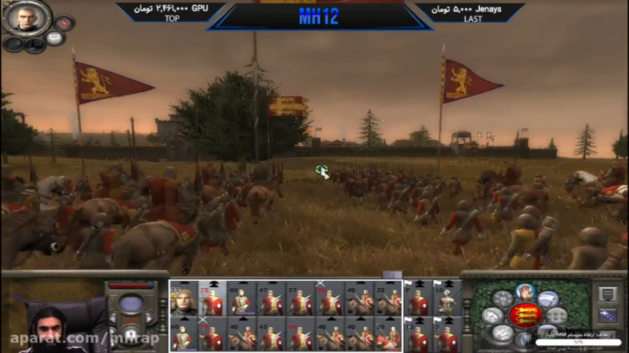 پارت 2 گیم Medieval 2 Total War رفتم برای تصرف کامل بریتانیا