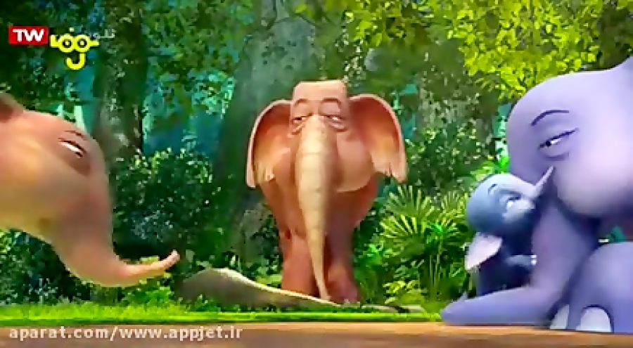 انیمیشن فیل کوچولوی آبی زمان3906ثانیه