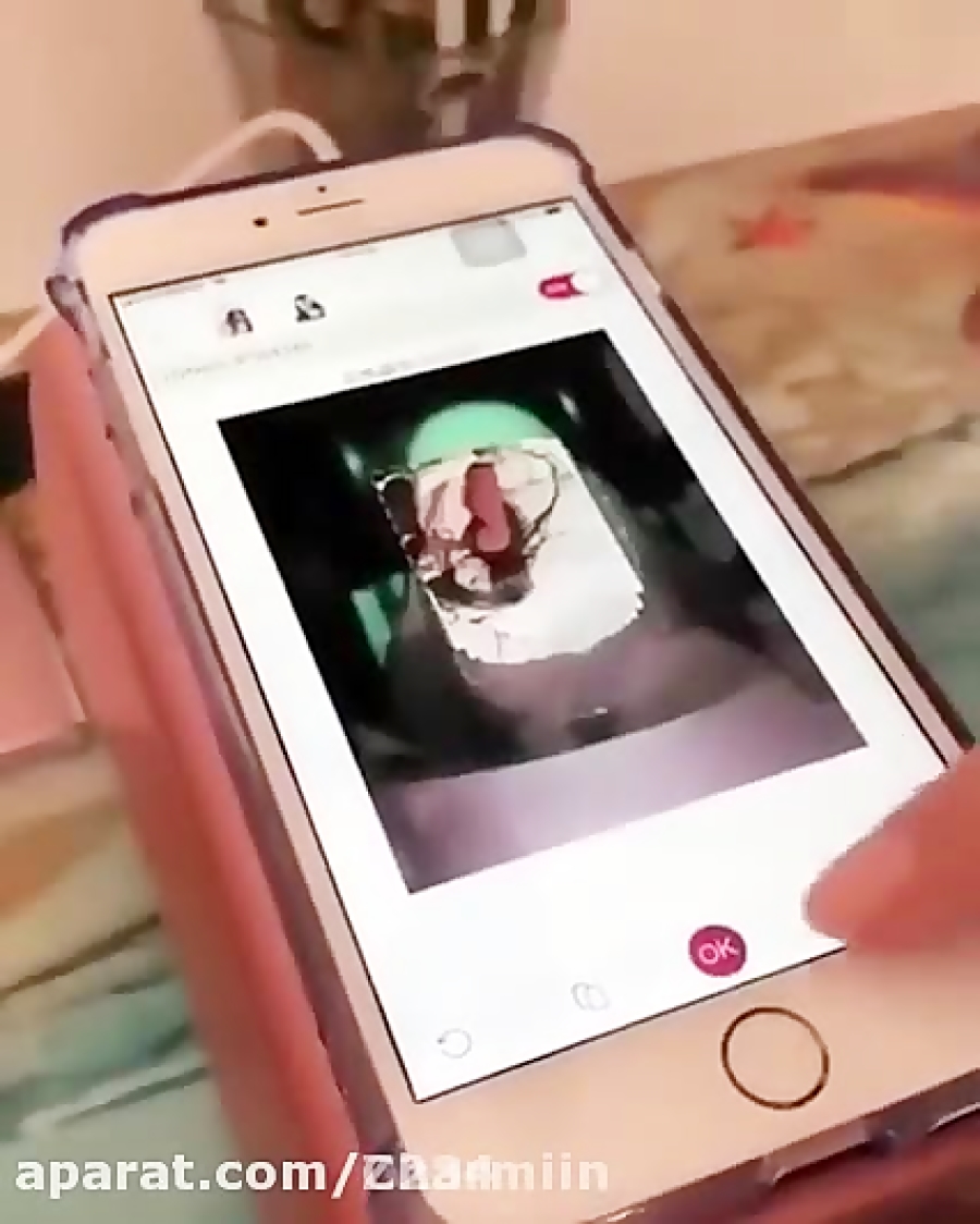 زدن  عکس بر روی ناخن!