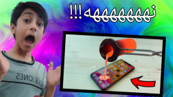 ریختن مواد مذاب روی ایفون پرو...