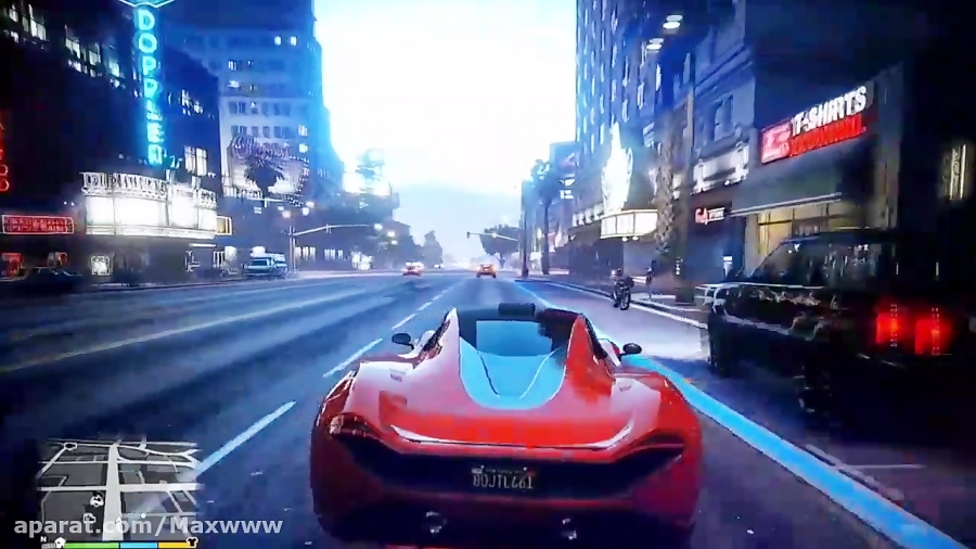 اموزش مخ زدن در جی تی ای وی..GTA V..عشق وحال در خیابان های لاس وگاس