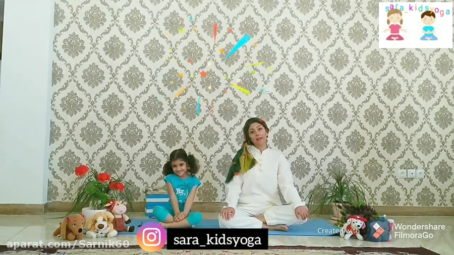 یوگای کودکان-جلسه هجدهم-بازی " تو بجای من"