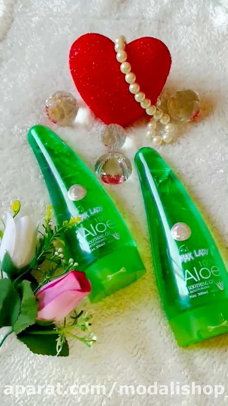 ️ ژل ۱۰۰٪ الوورا از برند مکس لیدی