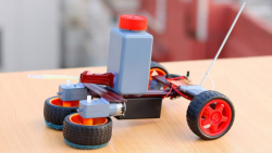 ساخت یک ربات کنترل از راه دور...