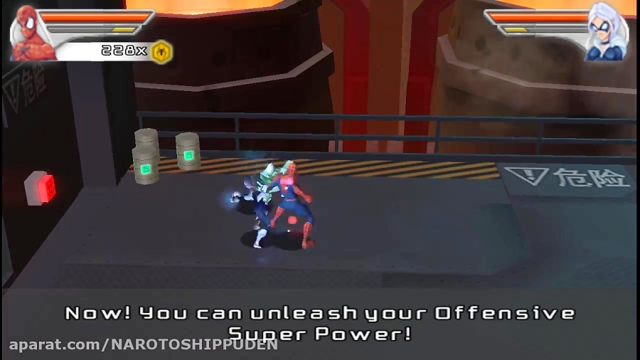 گیم پلی بازی مرد عنکبوتی دوست یا دشمن قسمت 1 پارت 3 برای PSP