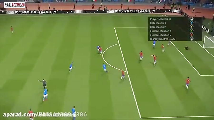 آموزش گل زدن از راه دور در pes2021