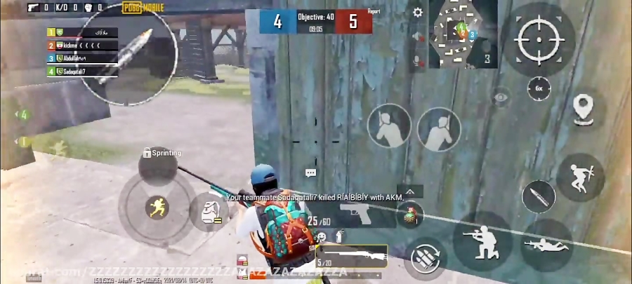 گیم پلی PUBG MOBILE