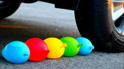 چالش له کردن بادکنک  خرد کردن...