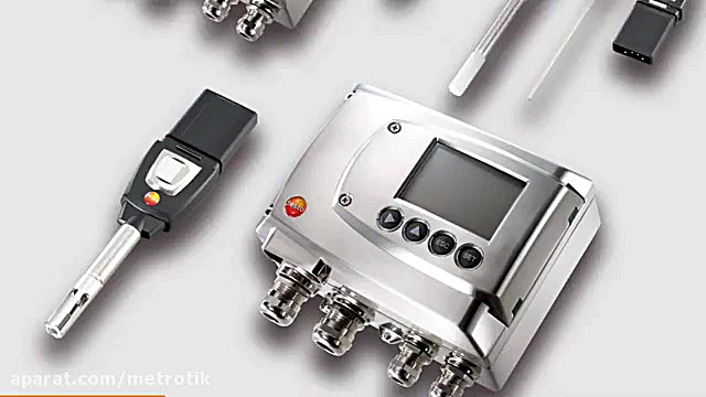 [ تخفیف ویژه ] ترنسمیتر دما و رطوبت تستو TESTO 6681 کامپوزیت ونیر