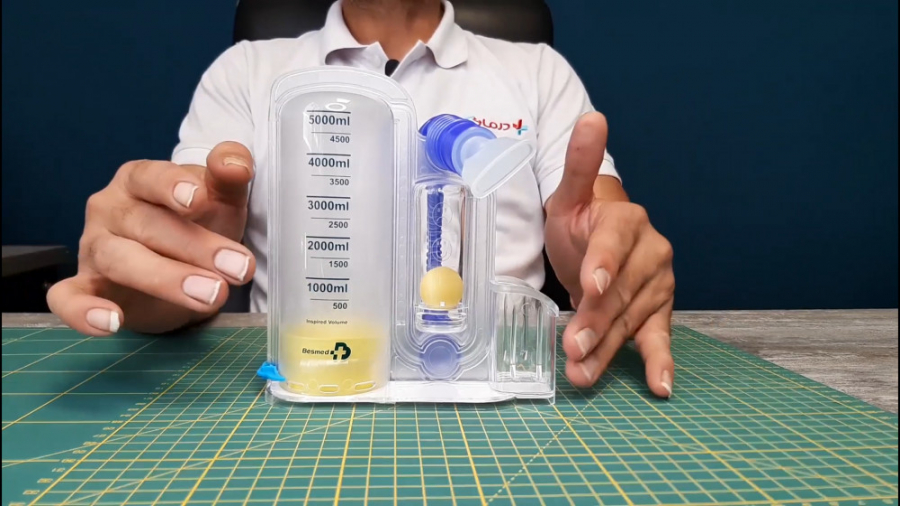 اسپیرومتر تشویقی حجمی بسمد 5000ml برداشتن خال گوشتی