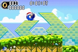 گیم پلی کوتاه بازی Sonic Advance 2   لینک دانلود بازی