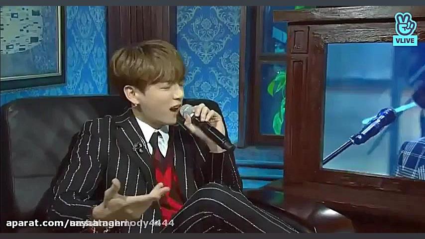 آهنگ We do not talk anymore در کنسرت از Jungkook و Charlie puth دندان پیش