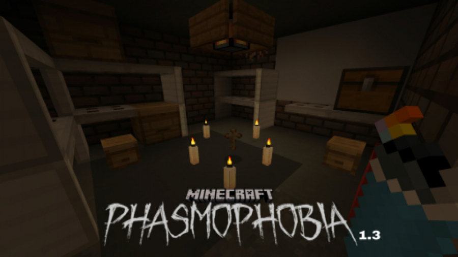 Phasmophobia карта в майнкрафт