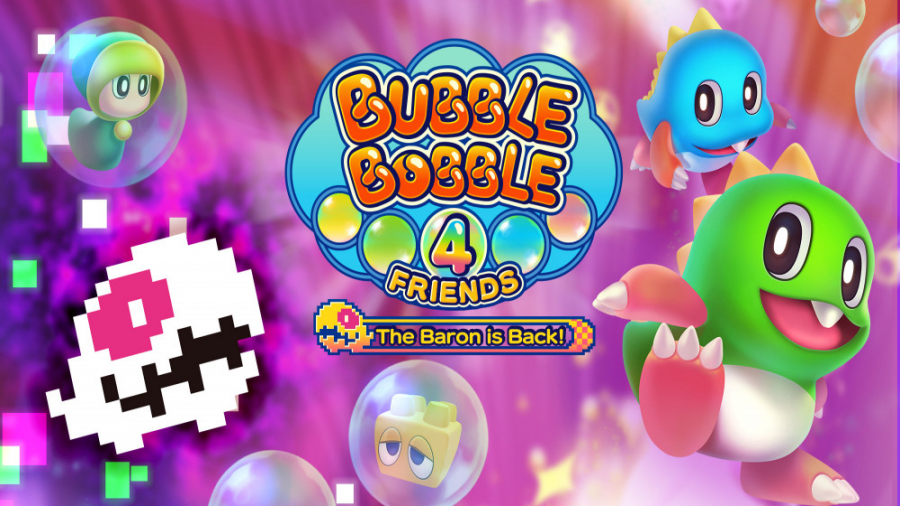 بازی Bubble Bobble 4 friends