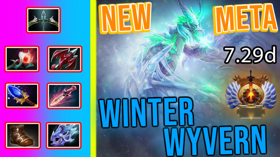 ARIANEO - Dota 2 - New Meta Winter Wyvern | آموزش حرفه ای