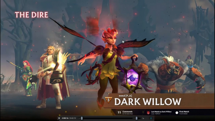 dark willow dota2