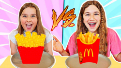 چالش خوراکی واقعی و غیر واقعی...