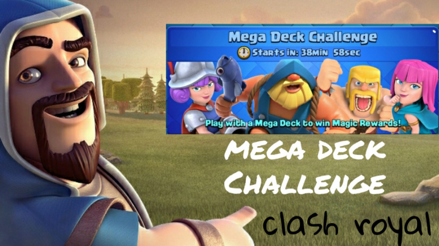 چلنج جدید کلش رویال/mega deck Challenge
