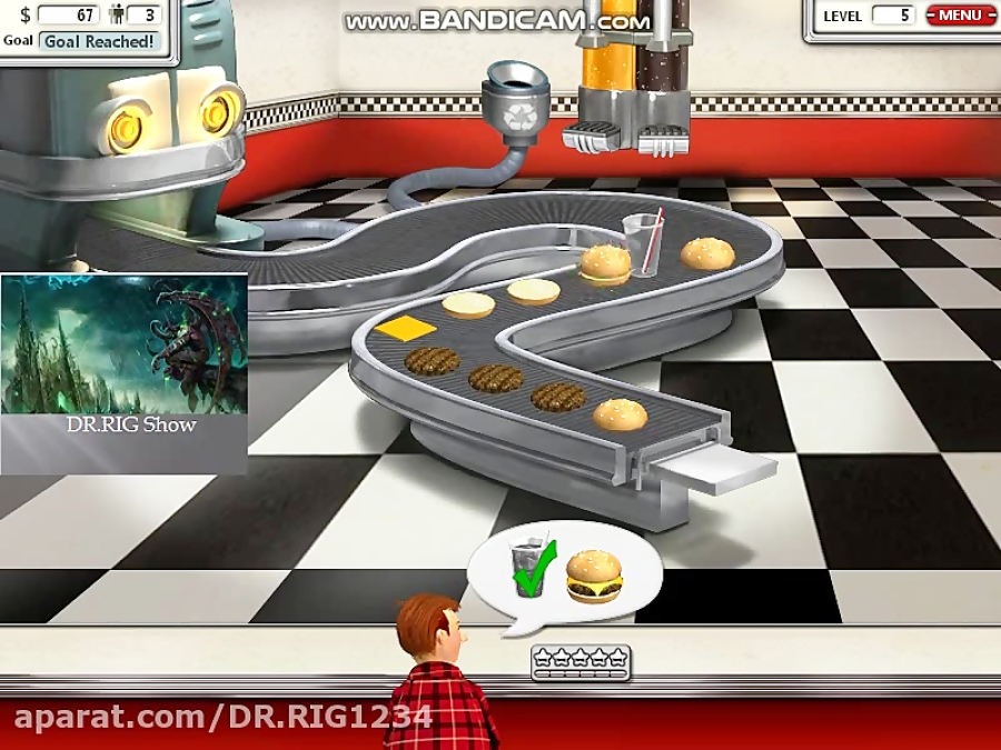 واکترو بازی BurgerShop 2 پارت 2