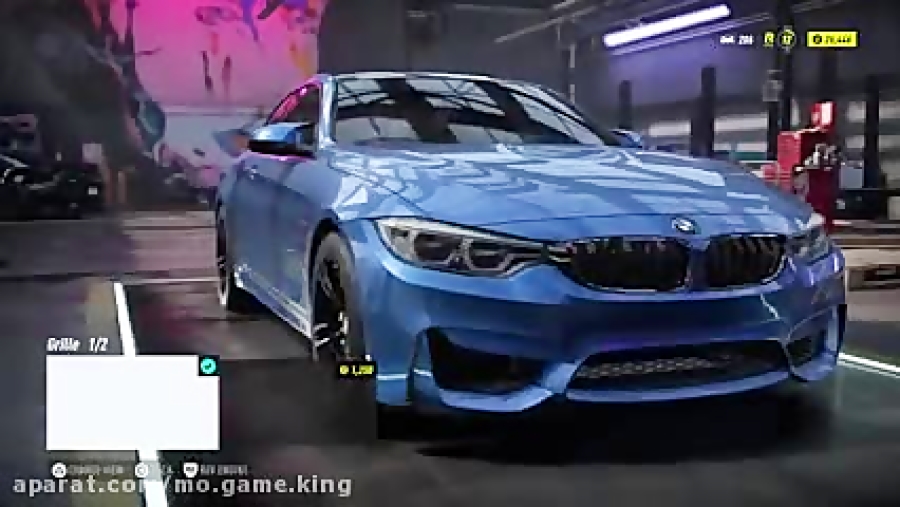 اسپرت کردن ماشین در بازی نیتفور اسپید هیت