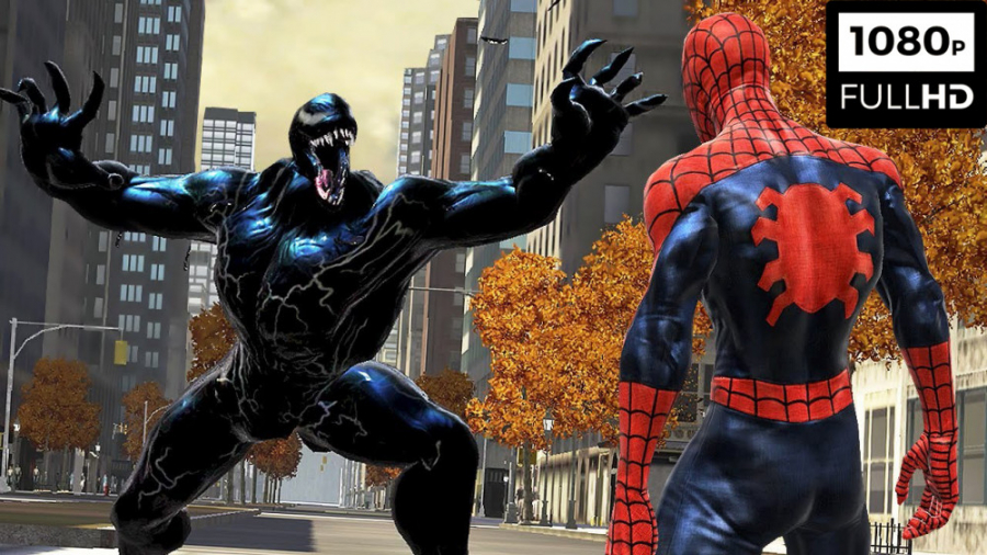Spider Man علیه VENOM Tom Hardy در بازی Spider Man Web Of Shadows