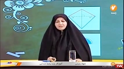 پایه پنجم ، مرور ریاضی فصل ۶ ، مدرس : خانم رئیسی