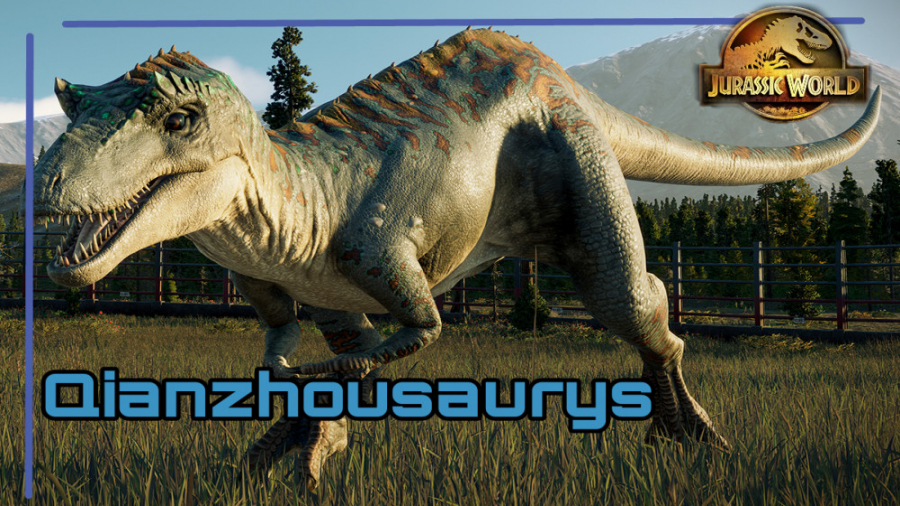 Jurassic world evolution 2 | Qianzhousaurus trailer