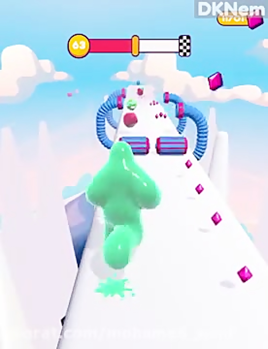 Blob Runner 3D Gameplay All Levels