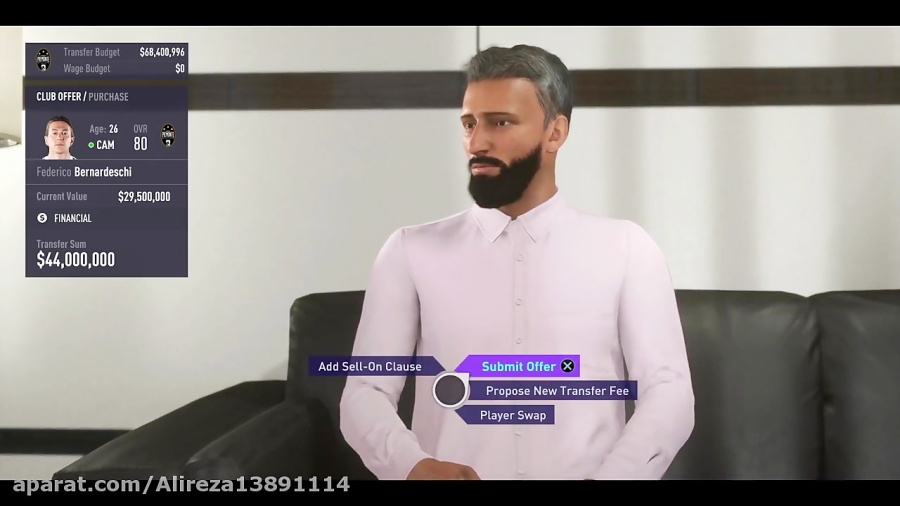 کریر مود ییونتوس درfifa21 ps4 قسمت۹ درخشش رونالدو و مسی