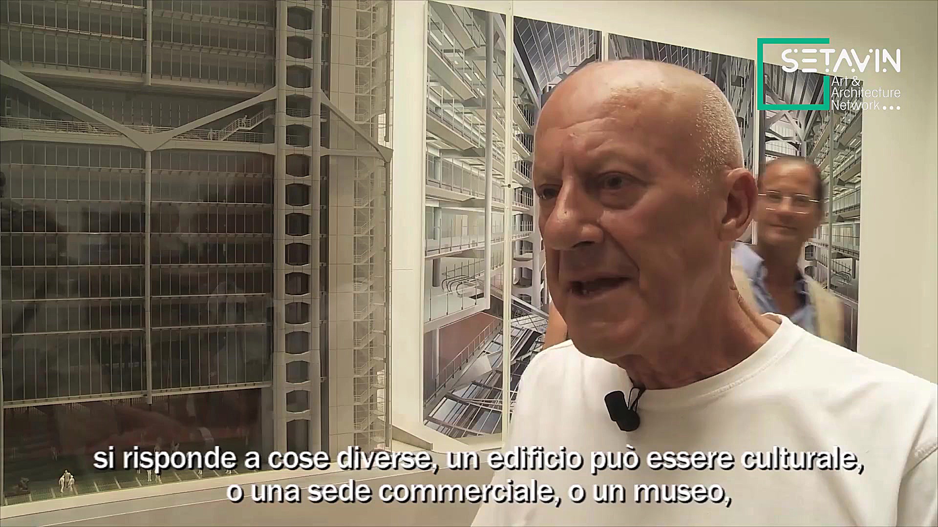 مصاحبه با نورمن فاستر (Norman Foster) : بینال (Biennale) 2012 زمان368ثانیه