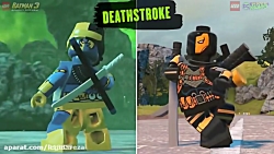 مقایسه شخصیت های لگو ابر شرورا...