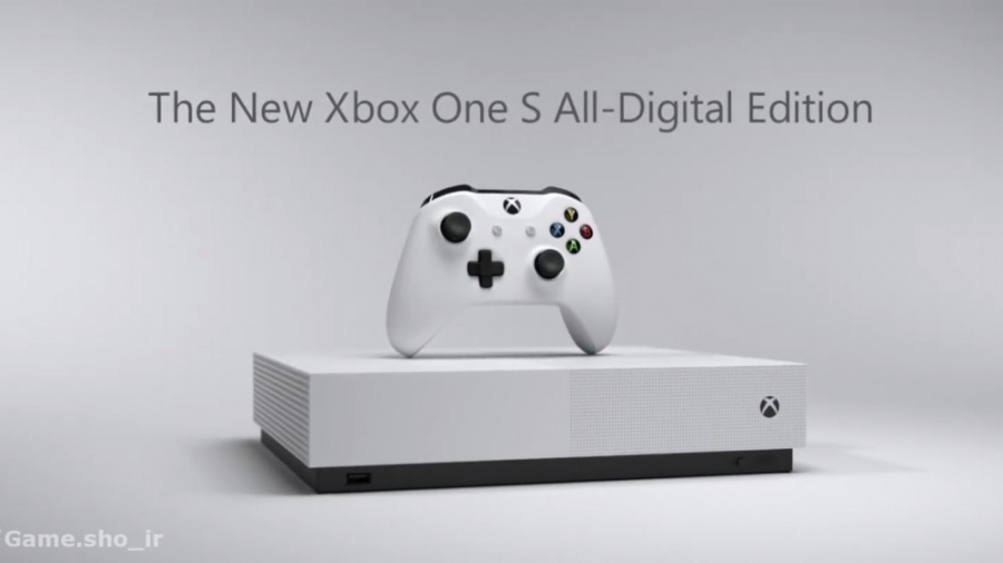 تیزر معرفی Xbox One S All Digitall / گیم شاپ