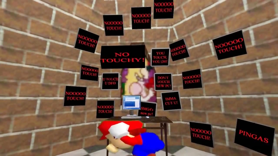 Smg4 : mario learns to type