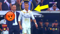 لحظاتی دیوانه‌وار از کریستیانو...