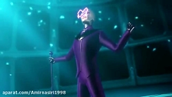 دختر کفشدوزکی و گربه سیاه دوبل...