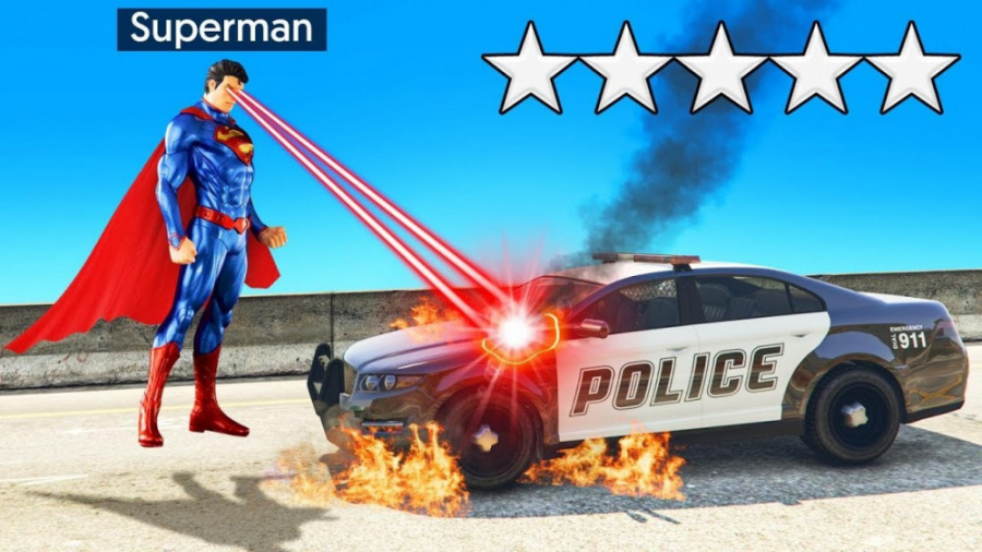 سوپرمن در GTA 5