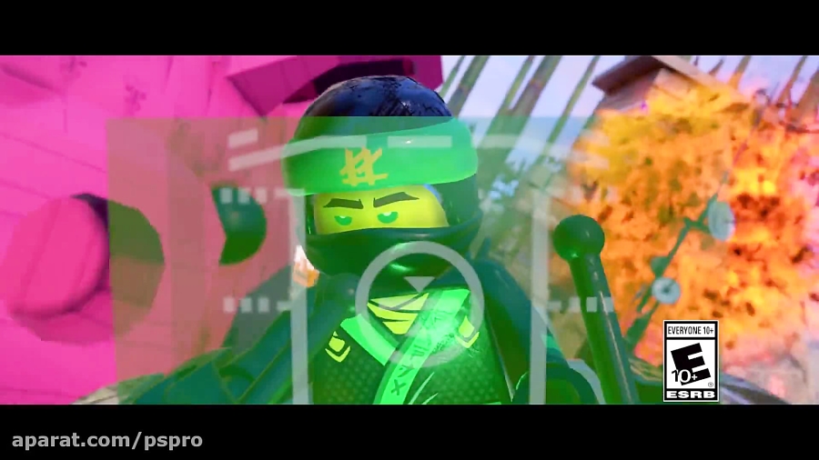 تریلر لانچ بازی Lego Ninjago Movie Game