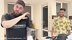 عنه سگ دادن مهیار خورد شوخی از...