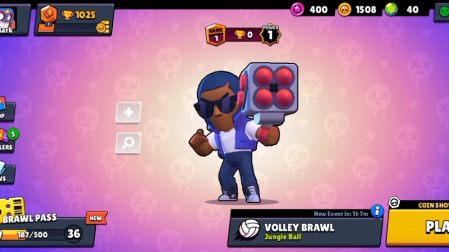 گیم پلی بازی brawl stars (براول استارز) با براول جدید