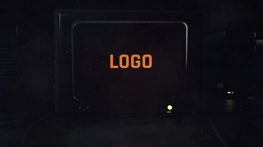 پروژه آماده افتر افکت - لوگو CRT TV Logo Reveal نیمار جونیور