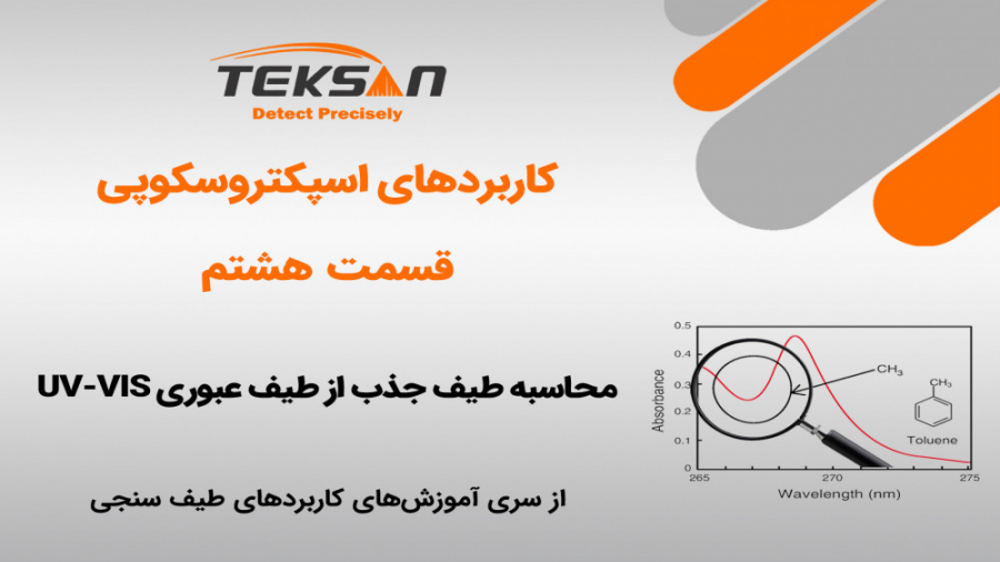 محاسبه طیف جذب از طیف عبوری uv-vis اصلاح فرم صورت