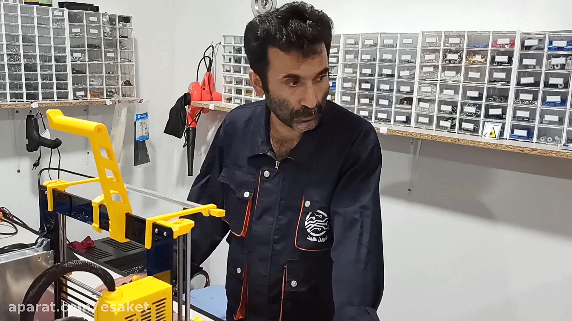 آموزش بازگشایی و‌راه اندازی پرینتر سه بعدی مدل BEAR تولیدی شاوین کیت پرت و پلا