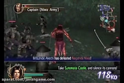 گیم پلی بازی Samurai Warriors برای PS2